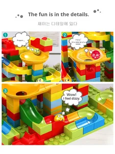 Giocattoli educativi per bambini di 3-6 anni Multi-funzionali grandi vetrini di particelle piccole migliorano l'intellettuale - Product Image 4