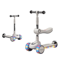 Trottinette Pliable à 3 Roues de Luxe en Plastique pour Enfant