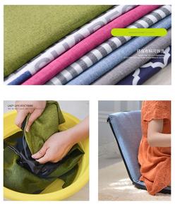 เก้าอี้โซฟานั่งสบาย,โซฟาเดี่ยวพับได้เก้าอี้มีพนักพิงสำหรับระเบียงมุขหน้าต่างเบาะพับได้เก้าอี้โซฟา - Product Image 6