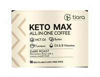Café instantané amincissant Keto Max de marque privée OEM chinoise, poudre de café arabe pour la perte de poids et la combustion des graisses pour adultes