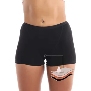 Zeitraum Schlüpfer Absorption Baumwolle Frauen Auslaufs ichere Boxershorts Boy short Period Shorts Menstruation periode Höschen