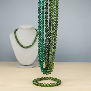 Cristales de Vidrio Facetados de Alto Brillo de 8x6 mm, Color Degradado, Colores Surtidos, Espaciadores Sueltos para Hacer Collares y Joyería - Product Image 4