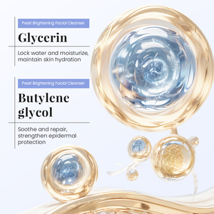KORMESIC Marque Privée Vente en Gros 100g Nettoyant Visage Éclaircissant à la Glycérine Perle Éclatante Hydratant Équilibrant le Sébum - Product Image 5
