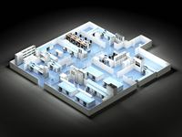 Ensembles de mobilier de laboratoire : Bancs de travail pour laboratoires dentaires, bancs îlots/muraux pour étudiants, mobilier de laboratoire scolaire