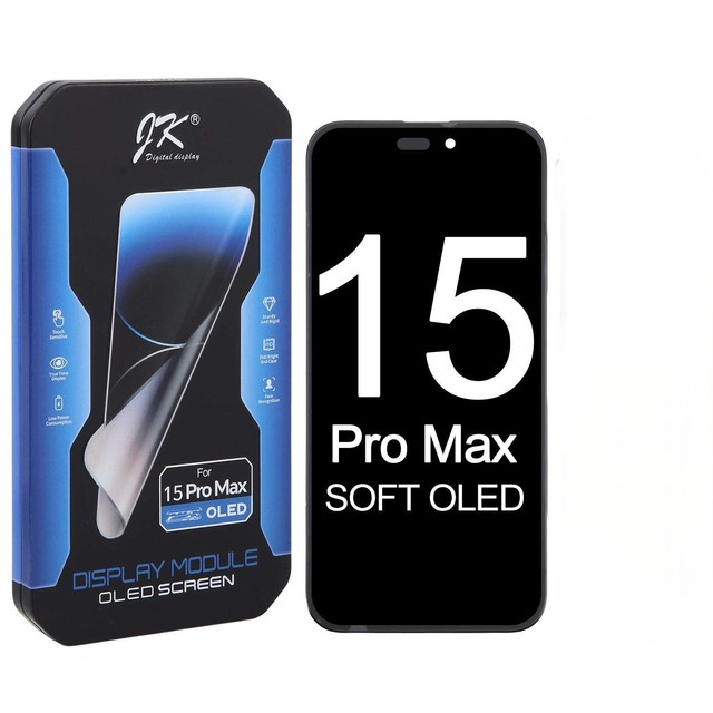 Wholesale Touch Screen JK Soft OLED for iPhone 15 Pro Max Touch Screen Display