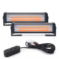 12V 24V 40W COB LED Not licht Amber Car Strobe Warnung Blinklichter für Car Trailer Truck 4 X4 Offroad ATV SUV