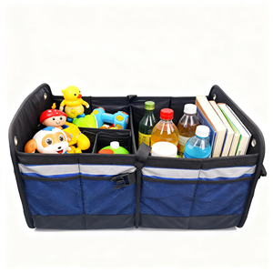 Organizador para Espacio Entre Asientos de Coche, Caja de Almacenamiento Impermeable de Oxford, Portavasos a Prueba de Fugas, Bolsa Organizadora para Coche - Product Image 1