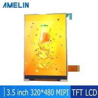 Écran LCD TFT de 3,5 pouces avec résolution 320x480, interface MIPI, IPS Full View avec module tactile
