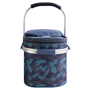 Cesto Frigo Portatile per 2 Persone, Ideale per Campeggio, Viaggi e Picnic Estivi, Set Completo Personalizzabile con Manico in Alluminio - Product Image 5