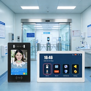 Kiosque de contrôle d'accès pour les établissements bancaires avec écran à haute saturation des couleurs et technologie à faible consommation d'énergie - Product Image 1