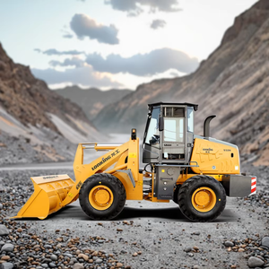 Pequeñas cargadoras de ruedas 1500kg China Mini cargadora de ruedas con maquinaria de construcción de ruedas - Product Image 4