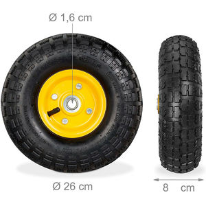 Ruedas de 10 "para camión, ruedas de carro, Kart - Product Image 4