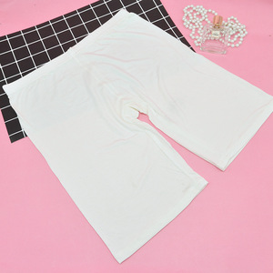 薄款纯色安全内裤蕾丝中号舒适防眩光莫代尔夏季女内裤 - Product Image 5