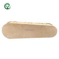 Bande de bambou naturel treillis rond cercueil en bambou cercueil pour adultes utilisé équipement funéraire