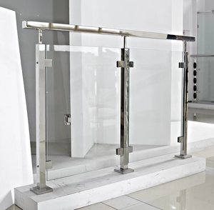 手すり屋内屋外階段304316ステンレス鋼手すりバルコニーガラス手すり階段用手すり - Product Image 2