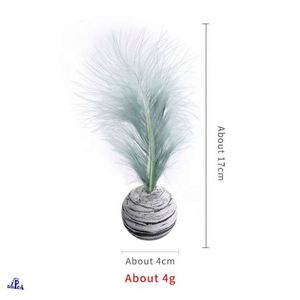 Entrega Rápida 2026 Nuevas Pelotas para Gatos con Plumas, Juguetes Silenciosos, Pelotas Rodantes, Bobinas Coloridas y Divertidas, Juguete Interactivo para Gatos, Juguete Masticable para Gatos - Product Image 3