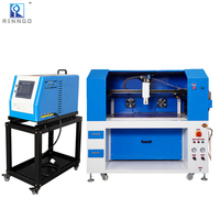 Machine de distribution automatique de colle filtre à chaud et à froid CNC de haute précision pour le scellage de boîtes de cadres de fixation