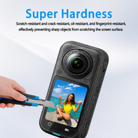 Kit de Protector de Pantalla para Insta360 X6, Cristal Templado Antipolvo 9H HD Transparente, Fácil Aplicación para Accesorios de Cámara Insta 360 X6