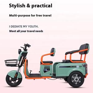 Meilleur vieux <span class=keywords><strong>tricycle</strong></span> passager 3 roues deux places 48v 1000W <span class=keywords><strong>tricycle</strong></span> <span class=keywords><strong>électrique</strong></span> pour adultes - Product Image 2