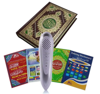 Pena Baca Al-Quran Pintar Perangkat Pembelajaran Audio Digital Pembaca Sentuh dengan Rekaman Terjemahan Bluetooth Portabel Edukatif