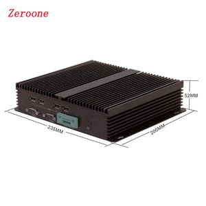Zeroone ZIC-1A Không Quạt Công Nghiệp PC Intel Baytrail J1900-D Với <span class=keywords><strong>Phoenix</strong></span> Thiết Bị Đầu Cuối Realtek RTL8111H Onboard RJ45 - Product Image 5
