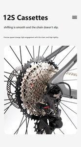 Bicicleta de Montaña M5 Lt 27.5/29" de Fibra de Carbono Completa para Hombre, con Suspensión Delantera, Shiman0 M8100 de 12 Velocidades - Product Image 6