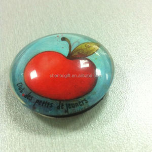 Imanes de Cristal 3D para Refrigerador, Imanes Redondos de Cristal Personalizados para Refrigerador, Juego de Imanes con Caja de Regalo, Calidad Superior - Product Image 3