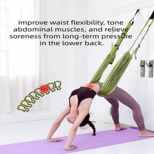 Cuerda Colgante para Yoga Aéreo CZFIT, Entrenador de Cintura Invertida para el Hogar, Alta Elasticidad, Duradero, Personalizable - Product Image 5