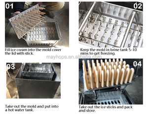 Máquina para Hacer Paletas de Helado, Máquina para Hacer Helados con 18 Moldes - Product Image 6