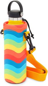 24oz/32oz Insulated Neoprene Waterproof Sling Holder Case Pouch Cover Fashionable Shoulder Carrier for <b>750ML</b> <b>Bottles</b> - Product Image 4