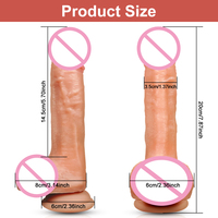 Vente en gros APP Control réaliste gode vibrateur en silicone pour femmes, secouant automatique chauffage vibrateur ventouse godes
