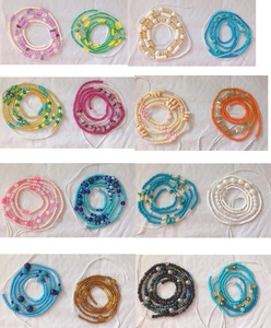 Gaby Nouvelles chaînes de corps et de taille africaines sexy en <span class=keywords><strong>perles</strong></span> de pierre naturelle et de verre sur fil de coton élastique, vente en gros - Product Image 3