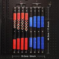 Support de rangement portable pour douilles à prix d'usine avec poignée pour douilles de 1/4, 3/8, 1/2 pouce