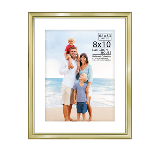 Produit direct d'usine décoration murale personnalisée or argent marron plastique 4X6 5x7 8x10 8.5x11 cadre photo photo - Product Image 1