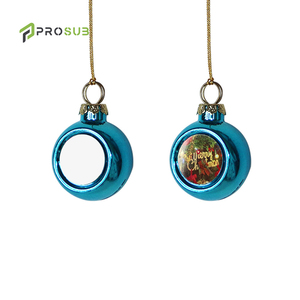 Pallina Decorativa Natalizia Personalizzabile in Plastica da 4cm per Sublimazione Prosub - Product Image 3