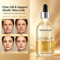 Sérum Visage Hydratant Anti-Âge au Collagène et à l'Or 24 carats, Éclaircissant à la Vitamine C, Végan et Bio, Effet Lifting et Raffermissant, 100ml