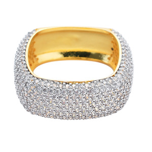 BES New Hip Hop Weiß<span class=keywords><strong>gold</strong></span> gefüllt Iced Out <span class=keywords><strong>Ring</strong></span> Schmuck CZ vergoldet Zirkonia Diamant Hip Hop Frauen Männer <span class=keywords><strong>Ring</strong></span> für Männer - Product Image 3