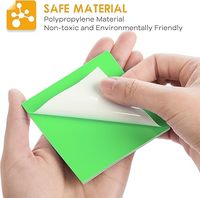 Blocs-notes adhésifs statiques réutilisables, créatifs, sans colle, pour une écriture fluide, papier de rappel pour le bureau et la maison