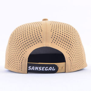 Topi Snapback tahan air Laser berlubang grosir topi olahraga Snapback tahan air kustom desainer Tiongkok - Product Image 2
