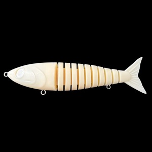 Nuovo Arrivo Esche Artificiali Snodate da 24cm 138g a 11 Sezioni in ABS Grezzo Non Verniciato per <span class=keywords><strong>Tonno</strong></span>, Spigola, Carpa e Trota - Product Image 6