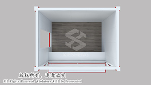 Tienda Contenedor Desmontable <span class=keywords><strong>de</strong></span> Paquete Plano, Kiosco Prefabricado Modular <span class=keywords><strong>de</strong></span> Fácil Montaje, Caseta Comercial Portátil <span class=keywords><strong>de</strong></span> 10ft 20ft para Playa y Jardín - Product Image 5