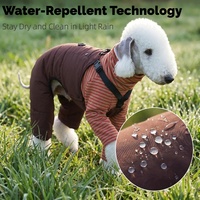 Combinaison pour animaux de compagnie, manteau imperméable, petite et moyenne taille, pour Whippet, Bedlington Terrier, vêtements d'hiver chauds, rembourrés en coton, salopette pour chien
