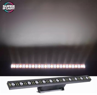 Barre lumineuse LED 120W à pixels RGB 3-en-1, source lumineuse 12x3W à faisceaux haute intensité, contrôle DMX RDM pour scène/DJ/club/spectacle