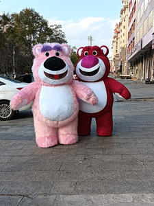 Disfraz Inflable de Personajes: Oso Polar, Oso Fresa, Koala, Osito de Peluche, Tigre, Husky y Perro Callejero, Traje de Mascota para Fiestas - Product Image 4