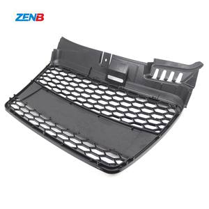 Grille avant RS4 de remplacement, grille de voiture noire brillante chromée, grille avant <span class=keywords><strong>A4</strong></span> pour <span class=keywords><strong>Audi</strong></span> <span class=keywords><strong>A4</strong></span> B7 2004 2005 <span class=keywords><strong>2006</strong></span> 2007 - Product Image 2