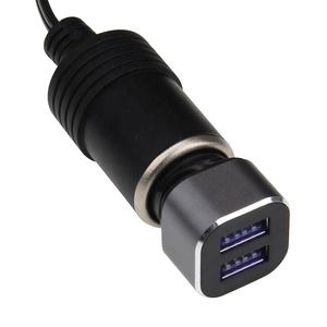 <span class=keywords><strong>Chargeur</strong></span> de téléphone double USB pour voiture 5V 2.4A 2 ports <span class=keywords><strong>Chargeur</strong></span> <span class=keywords><strong>rapide</strong></span> Adaptateur allume-cigare 12V 24V pour IPhone <span class=keywords><strong>Huawei</strong></span> Xiaomi - Product Image 5