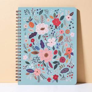 High Quality Custom Spiral <b>Planner</b> Notebook A4/A5 Size Thick Wire-O Binding Printed Design Variety Leather PVC Fabric PP Gift - Product Image 4