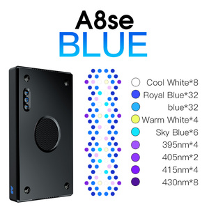 A8se BLUE A8pro Blue WiFi APP 6 canaux Lever et coucher de soleil MW Lumière LED d'<span class=keywords><strong>aquarium</strong></span> d'<span class=keywords><strong>eau</strong></span> <span class=keywords><strong>douce</strong></span> <span class=keywords><strong>pour</strong></span> récif corallien marin <span class=keywords><strong>Aquarium</strong></span> de poissons - Product Image 2