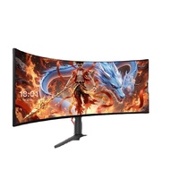 Écrans de jeu incurvés haute définition 24" 27" 32" 34" IPS LCD grand écran, taux de rafraîchissement 165Hz, temps de réponse 1ms, 2K 4K, PC