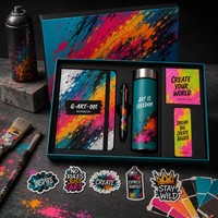 Carnet et stylo personnalisés A5, boîte cadeau magnétique, boîte cadeau client, coffret cadeau d'entreprise